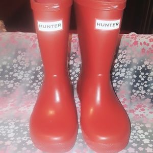 Toddler Hunter Rain Boots  <<Size 8